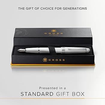 CROSS 万年筆　新品未使用 Amazon | CROSS(クロス) クロスベイリーライト ホワイト 万年筆